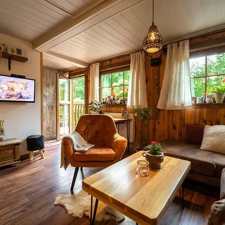 Sovia Wellness Chata, Sauna & Jacuzzi, Slovensky Raj ロッジ