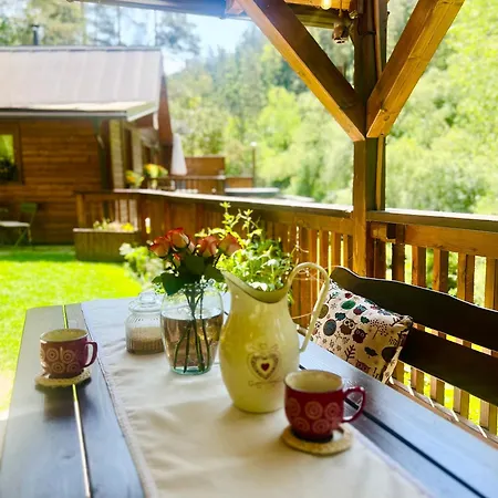 ロッジ Sovia Wellness Chata, Sauna & Jacuzzi, Slovensky Raj
