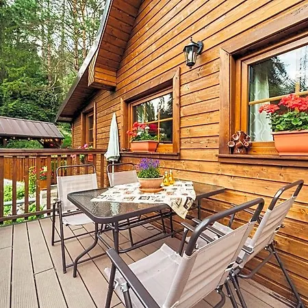 Деревянный коттедж Sovia Wellness Chata, Sauna & Jacuzzi, Slovensky Raj Смижаны