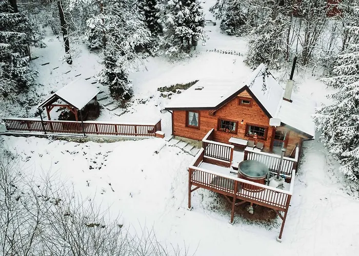 山林小屋 Sovia Wellness S Jacuzzi Kadou A Saunou, Cingov *